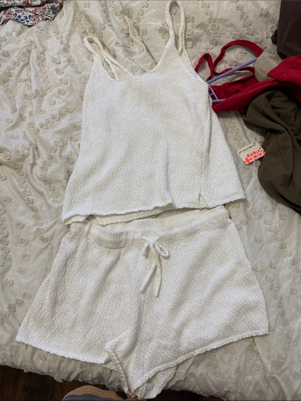Aerie knit tank (Xs) & short (s) set